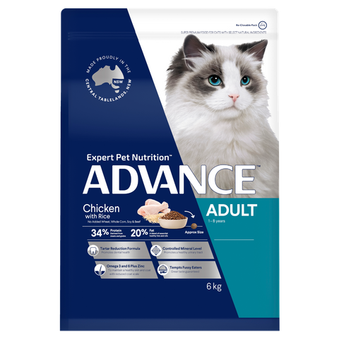 ADVANCE Adult Cat Total Wellbeing Chicken 6kg