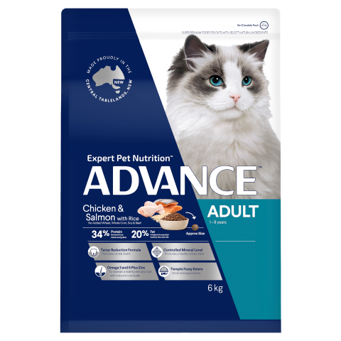 ADVANCE Adult Cat Total Wellbeing Chicken & Salmon 6kg