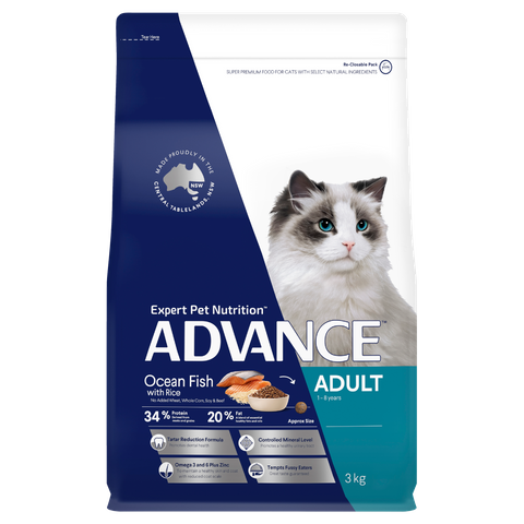 ADVANCE Adult Cat with Ocean Fish 3kg