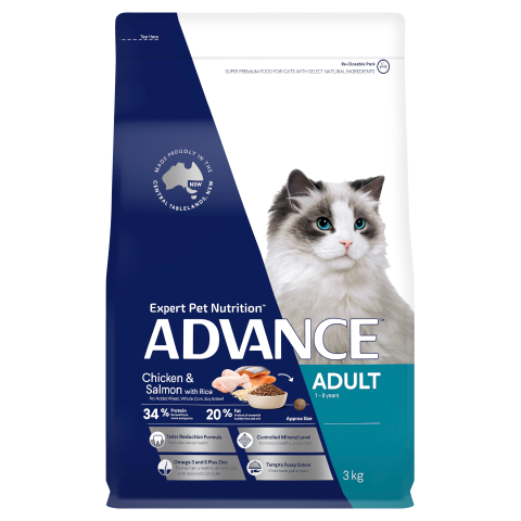 ADVANCE Adult Cat Total Wellbeing Chicken & Salmon 3kg