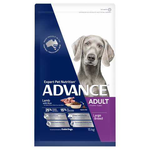 ADVANCE Adult Dog Large/Giant Breed Lamb 15kg (New Product)