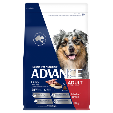 ADVANCE Adult Medium Breed with Lamb 3kg