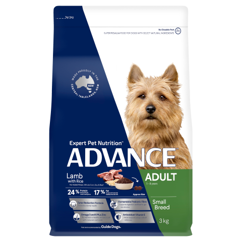 ADVANCE Adult Small Breed Lamb w Rice 3kg
