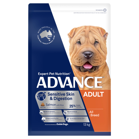 ADVANCE Dog Sensitive Skin & Digestion 13kg