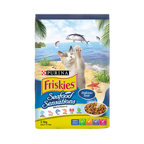 FRISKIES Adult Seafood Sensation 4 x 2.5kg