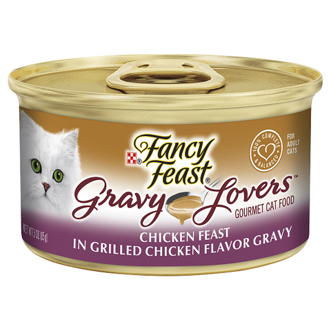 FANCY FEAST Gravy Lovers Chicken 24x85g (201)
