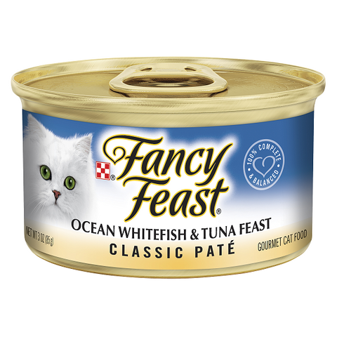 FANCY FEAST Classic WhitefishTuna Pate 24x85g (383)