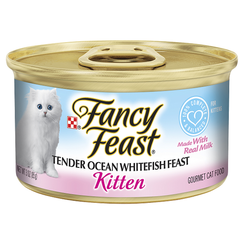 FANCY FEAST KITTEN Ocean Fish 24x85g (358)