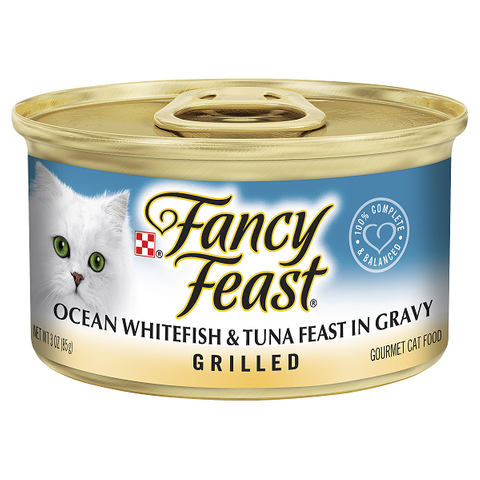 FANCY FEAST Grilled Ocean Whitetfish Tuna 24x85g (204)