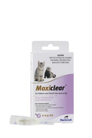 NORBROOK Moxiclear Kittens and Small Cats 3 pack