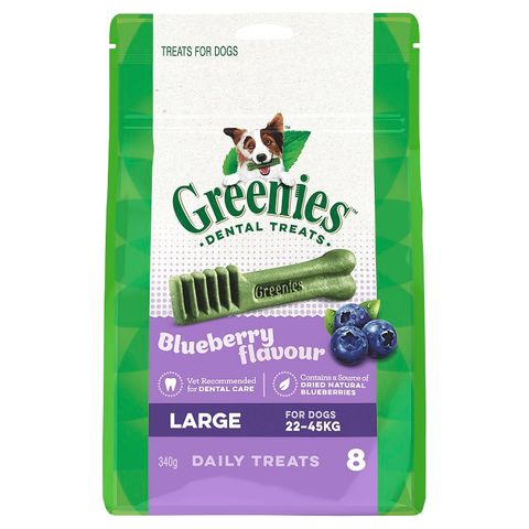 GREENIES Dog Blueberry Treat Pak Large 340g