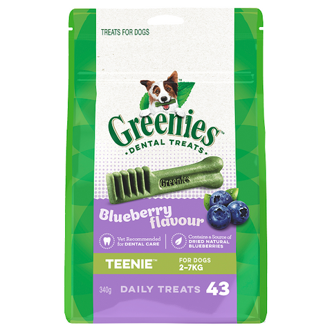 GREENIES Dog Blueberry Treat Pak Teenie 340g