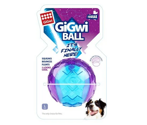 GIGWI BALL LARGE 1 PACK