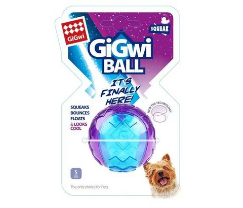 GIGWI BALL SMALL 1 PACK