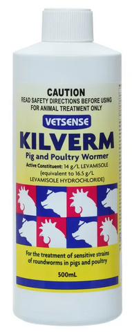 VETSENSE Kilverm Pig & Poultry 500ml