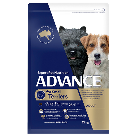 ADVANCE Adult Dog Terrier Small Ocean Fish with Rice 13kg