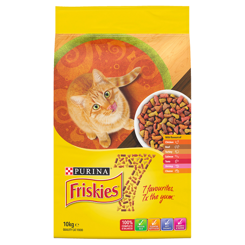 FRISKIES  7 Flavours 10kg  (54)