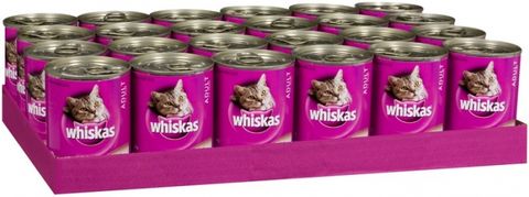 WHISKAS WET  Mixed Rural Pack 24 x 410g