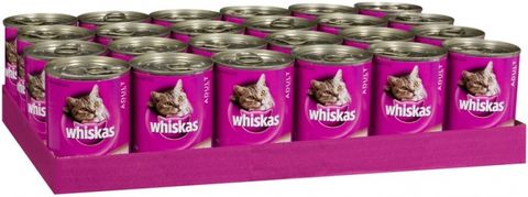 WHISKAS WET  Mixed Rural Pack 24 x 410g