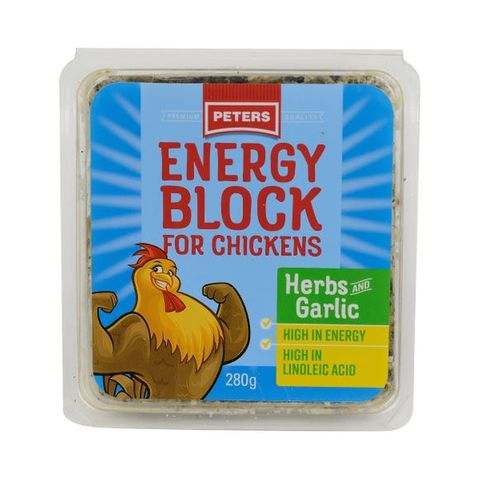 PETERS Energy Block Herb & Garlic 6 x 280g