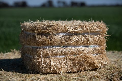 MULTICUBE Compressed Bale - Barley Straw - Short Stemmed (42 Per Pallet)