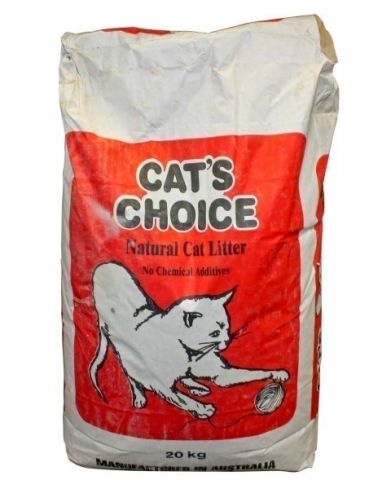 Cats Choice Natural Cat Litter 20kg  (48)