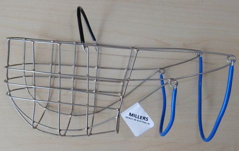 MILLER Wire Greyhound Muzzle 8 1/4"   BLUE