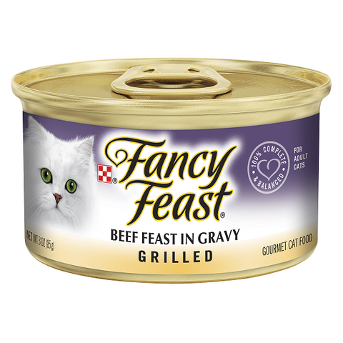 FANCY FEAST Grilled Beef in Gravy 24x85g (347)
