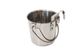 SUPERIOR Stainless Steel Flat Sided Bucket with Riveted Hooks 5.7lt  (24)