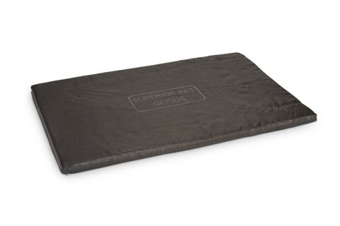 SUPERIOR Heavy Duty Flea-Free Dog Mat Black Large