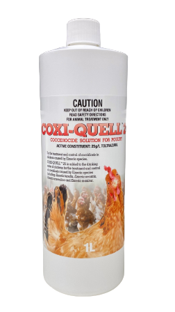 ABBEY LABS COXI-QUELL™ 25 Coccidiocide Solution for Poultry 1lt