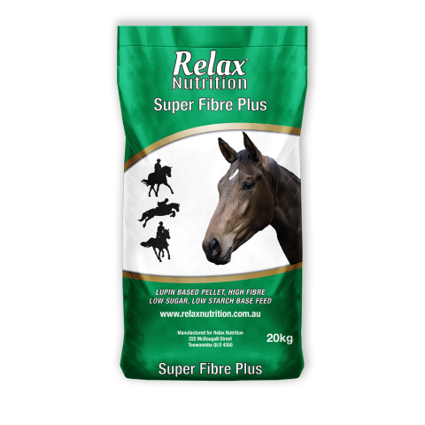 RELAX Super Fibre Plus Lupin Pellet 20kg GREEN (48)