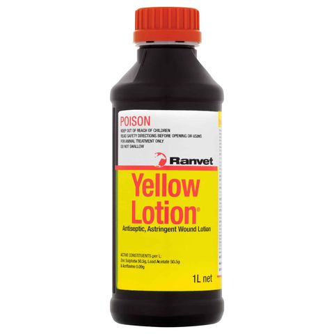 RANVET Yellow Lotion 1lt