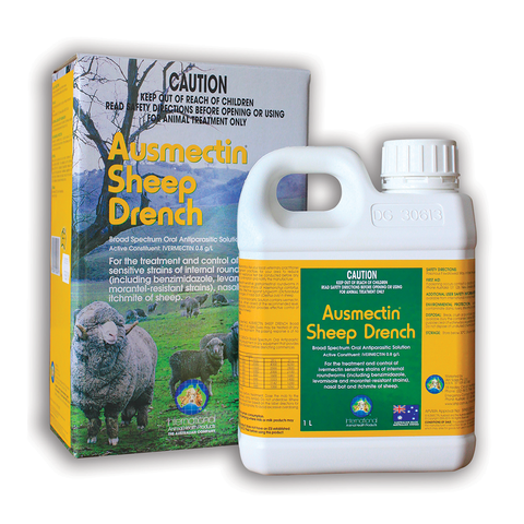 IAH Ausmectin Sheep Drench Oral 1lt