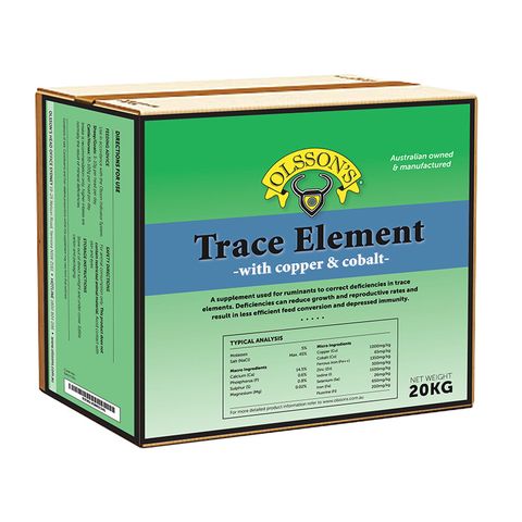 OLSSONS Trace Element Copper and Cobalt 20kg