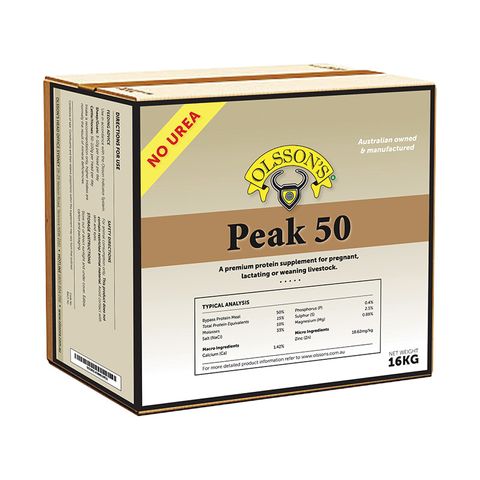 OLSSONS Peak 50 Horse No Urea 18kg