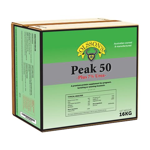 OLSSONS Peak 50 Plus Urea 7% Green 18kg