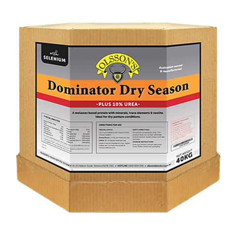 OLSSONS Dominator Dry Season + 10% Urea 40kg