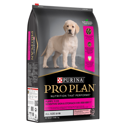PRO PLAN Puppy Sensitive Skin & Stomach Dry Dog Food 12kg