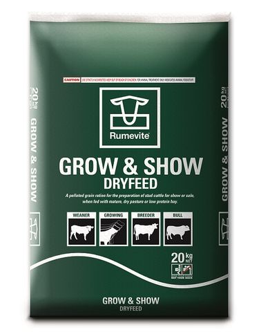 BARASTOC Rumevite Grow & Show Dryfeed 20kg