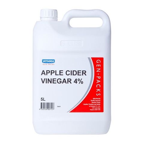 VETSENSE GEN-PACK APPLE CIDER VIN 4% 5lt