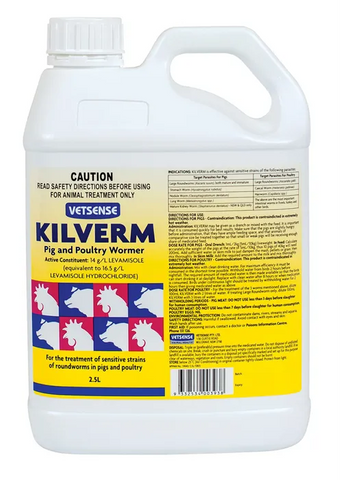 VETSENSE Kilverm Pig & Poultry 2.5lt