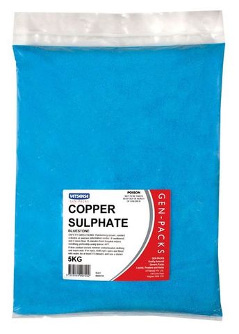 VETSENSE GEN-PACK Copper Sulphate 5kg