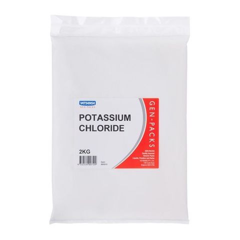 VETSENSE GEN-PACK Potassium Chloride 2kg