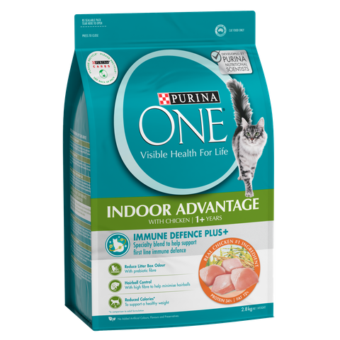 PURINA ONE ADULT Dry Indoor Chicken 2.8kg