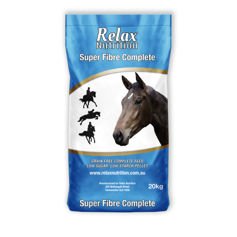 RELAX Super Fibre Complete Grain Free 20kg  (48) BLUE