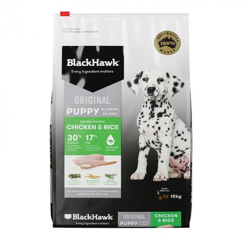 BLACKHAWK Puppy Chicken/Rice 10kg