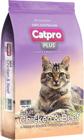 HYPRO CATPRO Chicken & Beef 10kg  (50)