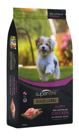 HYPRO SUPERVITE Gold Label Puppy Chicken 20kg  (50)