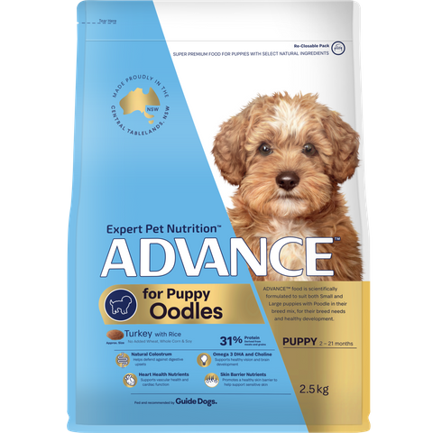 ADVANCE Dry Dog Oodles Puppy 2.5kg
